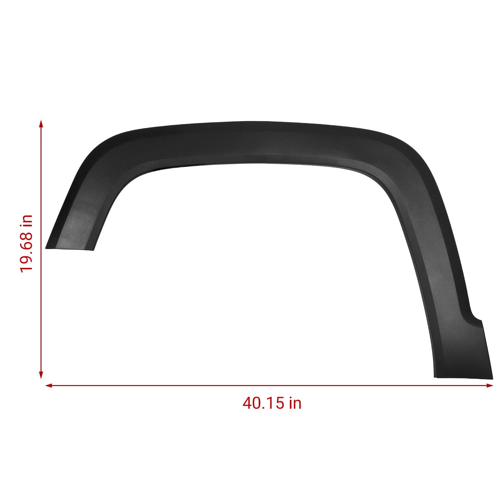 Set of 2 Front Wheel Fender Flares for Jeep Renegade (2015–2021)