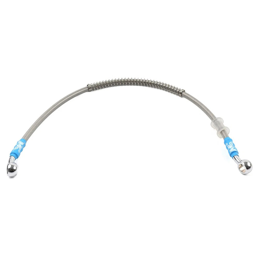 Braided Steel Brake Clutch Oil Hose Line Pipe for Motorcycle (150cm)