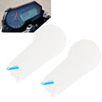 2X Clear PVC Speedometer Screen Film Protector for Benelli TNT125 (2019–2023)