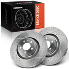 Front Drilled Brake Rotors for Ford Mustang (2015–2020) 352mm