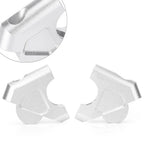 Silver Handlebar Risers for BMW R1200GS Adventure (2013-2017)