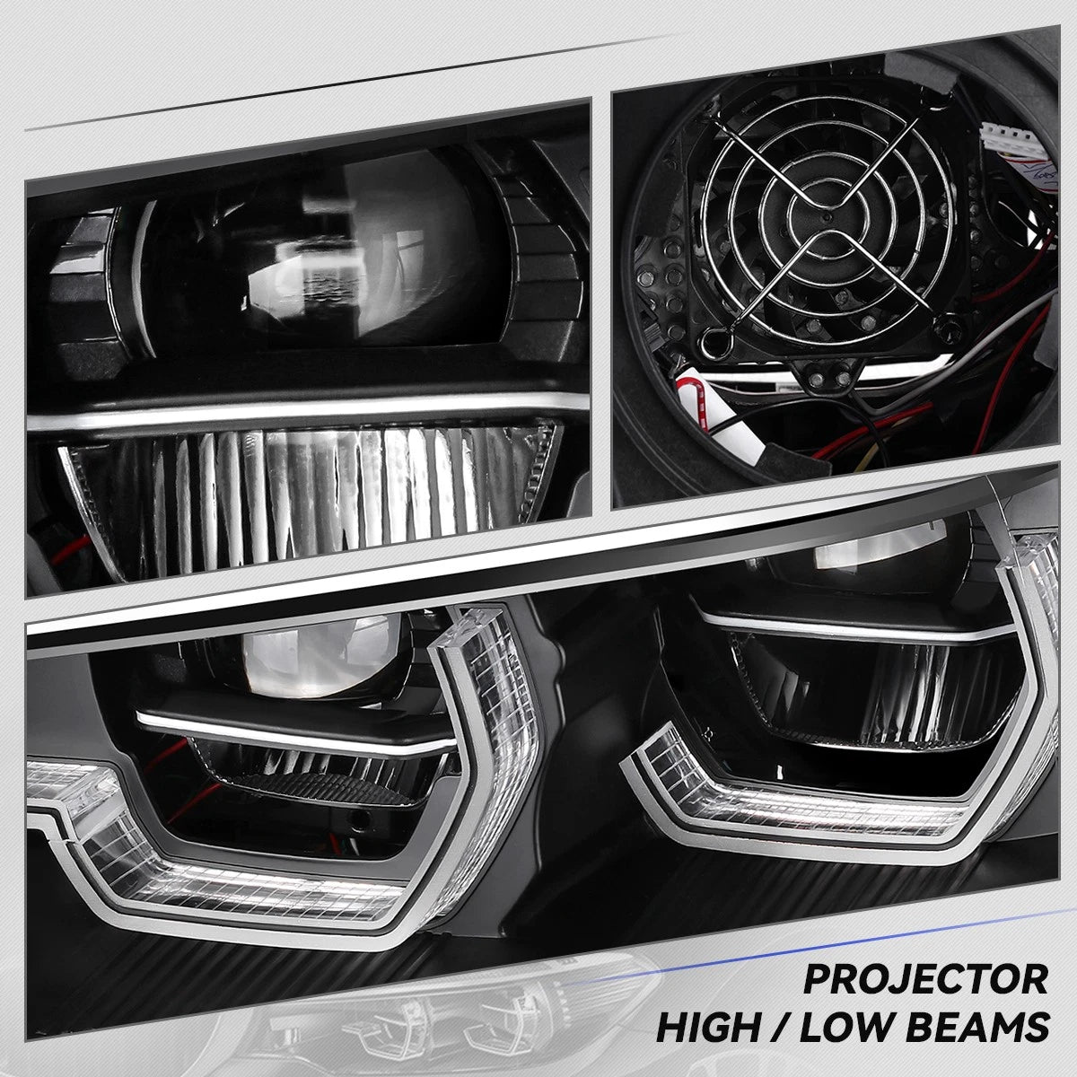 LED Projector Headlights for BMW 5-Series G30 (2017–2020)