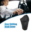 Gear Shift Lever Cover for Honda CR-V (2007–2011) - Black Stitches