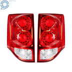 Set of 2 LED Tail Lights for Dodge Grand Caravan (2011-2020) Clear