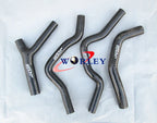 Black Silicone Radiator Hose for Honda CR500R 1985-1988