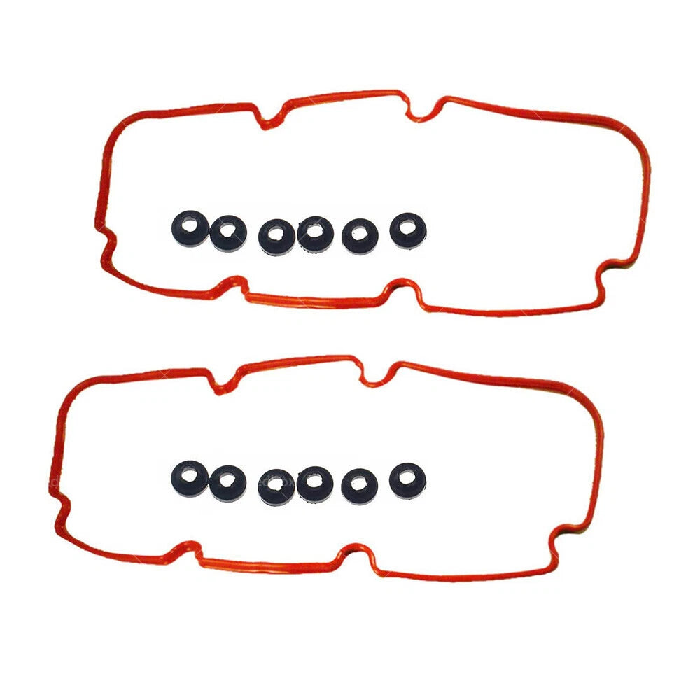 Set of 2 Valve Rocker Cover Gaskets for Holden Commodore V6 3.8 (VS-VY)