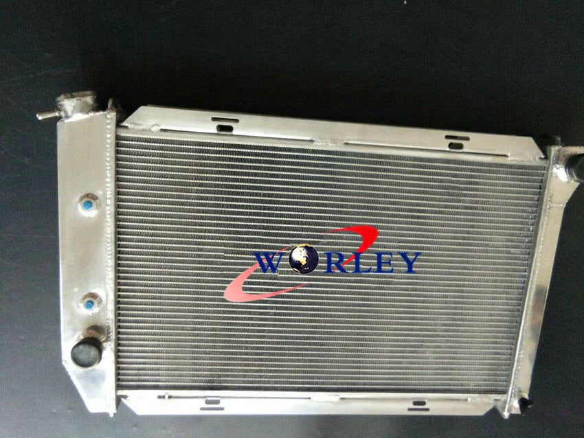 3 Row Aluminum Radiator & Fans for 71-73 Ford Mustang, Cougar, Torino (1971-1973)