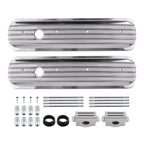 Aluminum Valve Covers for Small Block Chevy SBC 283 327 (1960–1986)