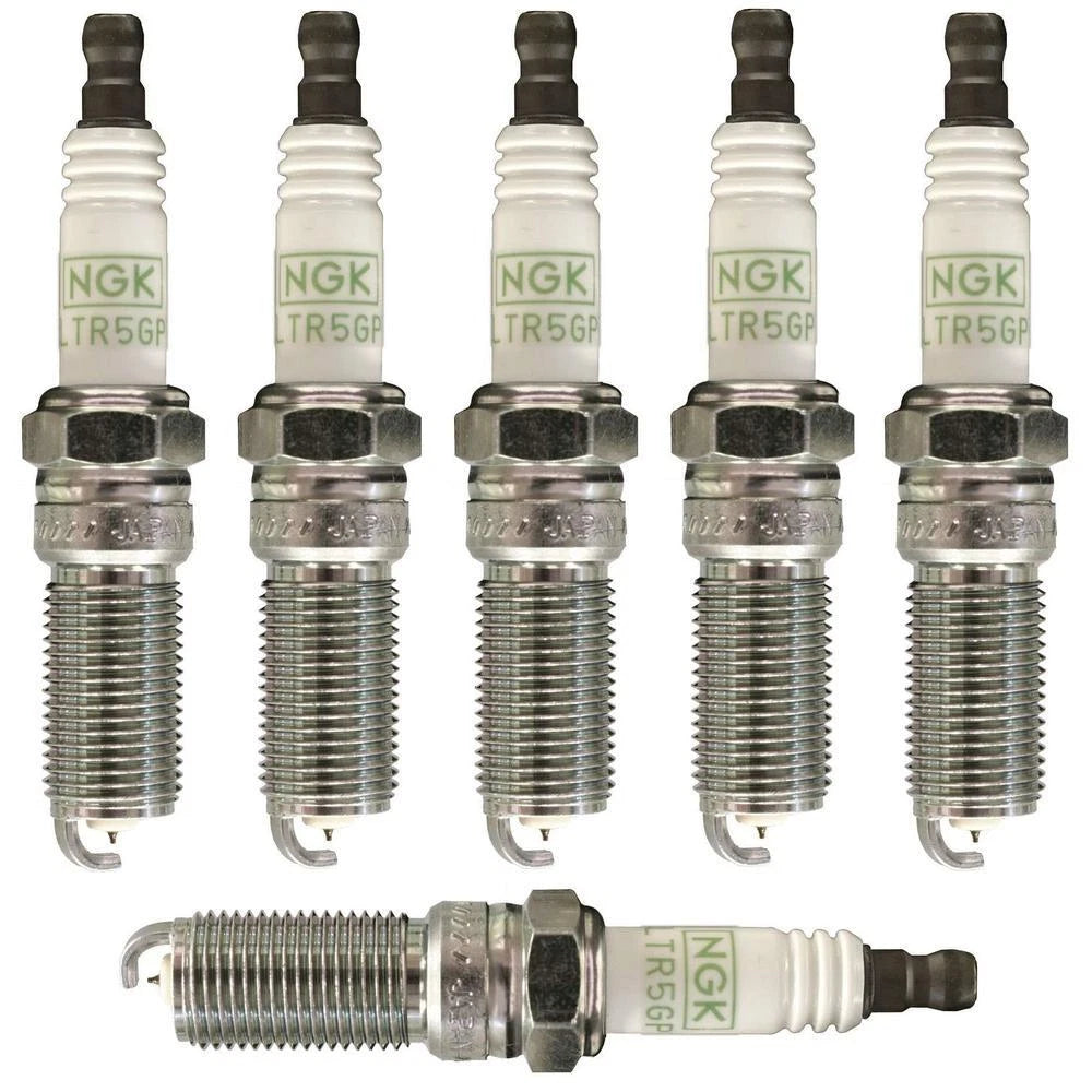 Set of 6 NGK G-Power Platinum Spark Plugs (Gap 0.040) for