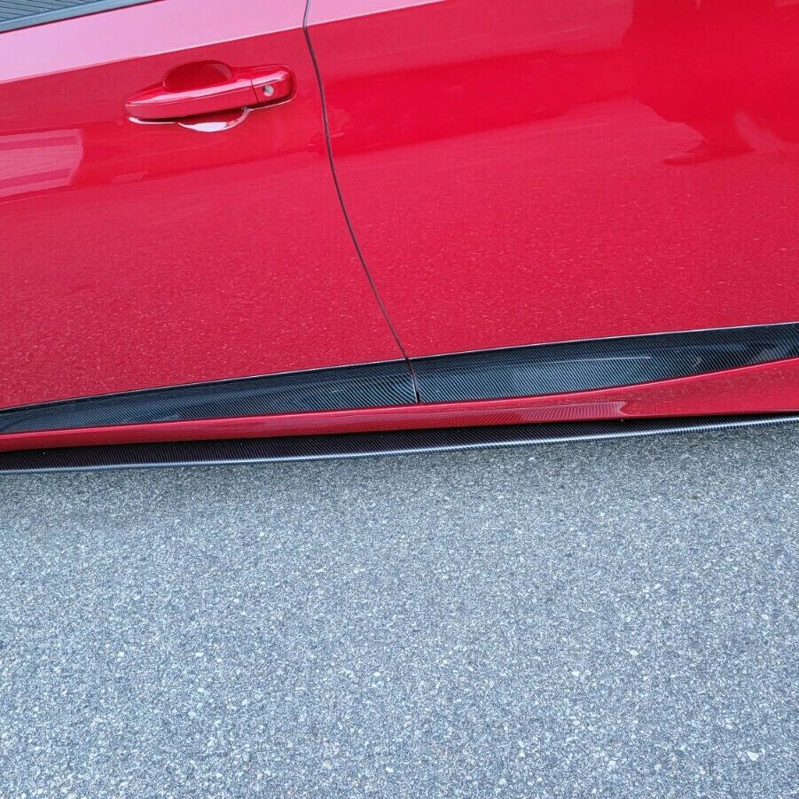 Side Skirts for BMW F80 M3 M Performance MP Style (2014–2018) Carbon Fiber Look