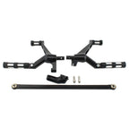 Black Driver Footrest Pedal Bracket Set for Harley Night Rod VRSC Special (07-17)