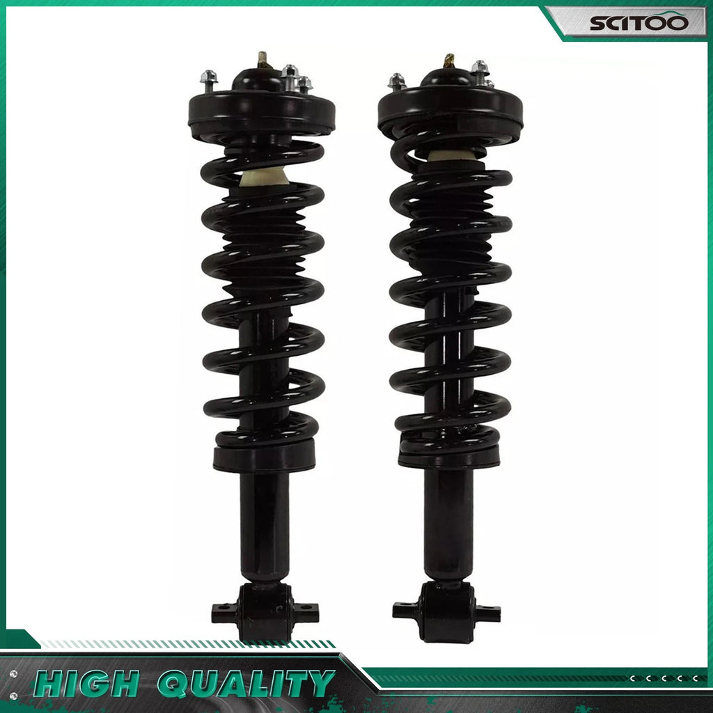 Front Struts w/ Coil Spring Sway Bars Assembly Kit for Ford F-150 (2015–2018)