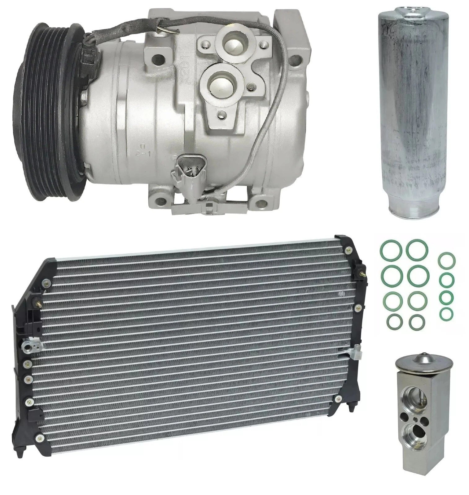 AC Compressor Kit With Condenser for Lexus ES300 3.0L (2000–2001)