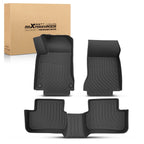 Black Rubber Carpet Floor Mats for Mercedes-Benz GLA250/GLA45 AMG (2015–2020)