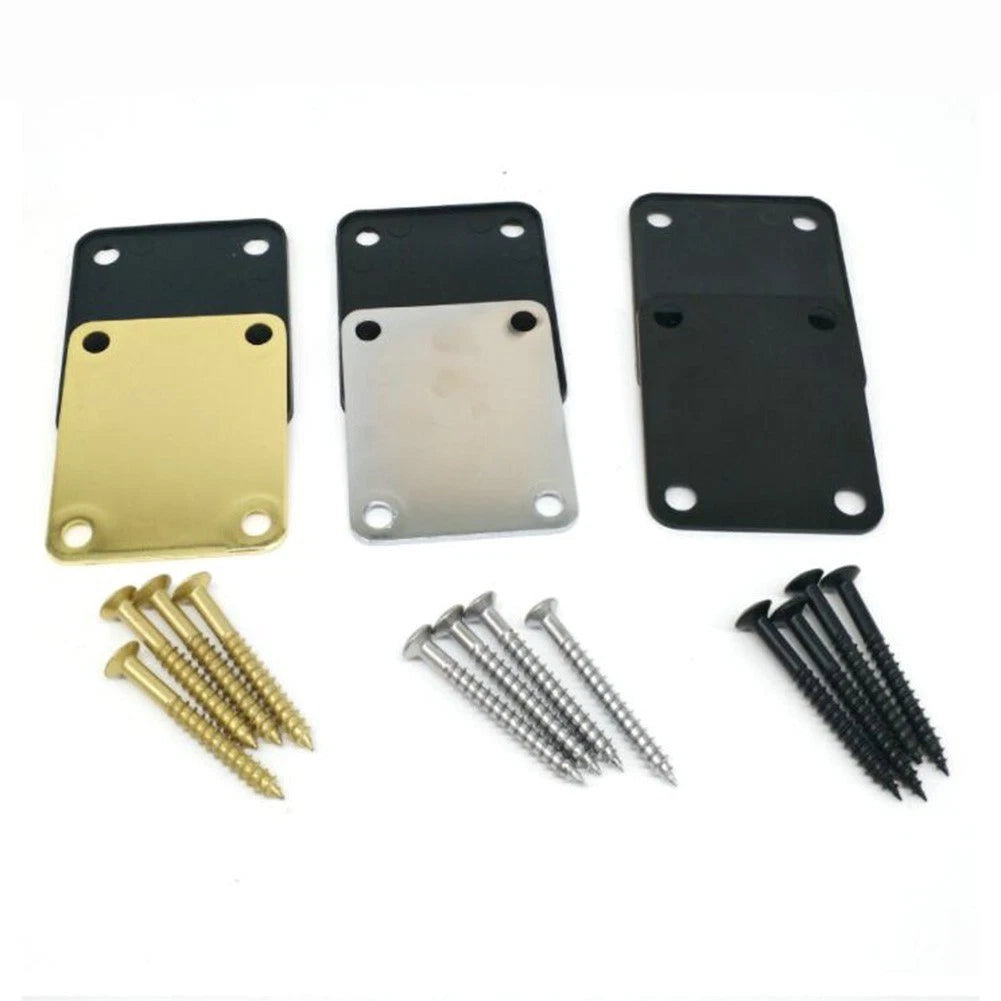 Electric Guitar Neck Joint Plate for Bass (Universal Fit)