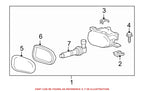 Fog Light Bulb for Mercedes (000000001606)