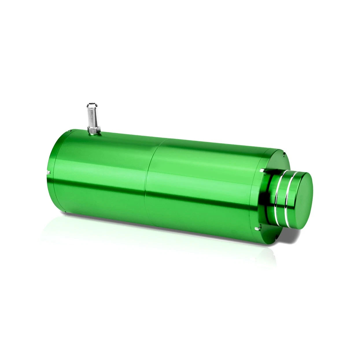 Coolant Recovery Overflow Tank for Universal Vehicles (8.5" x 3", Green)