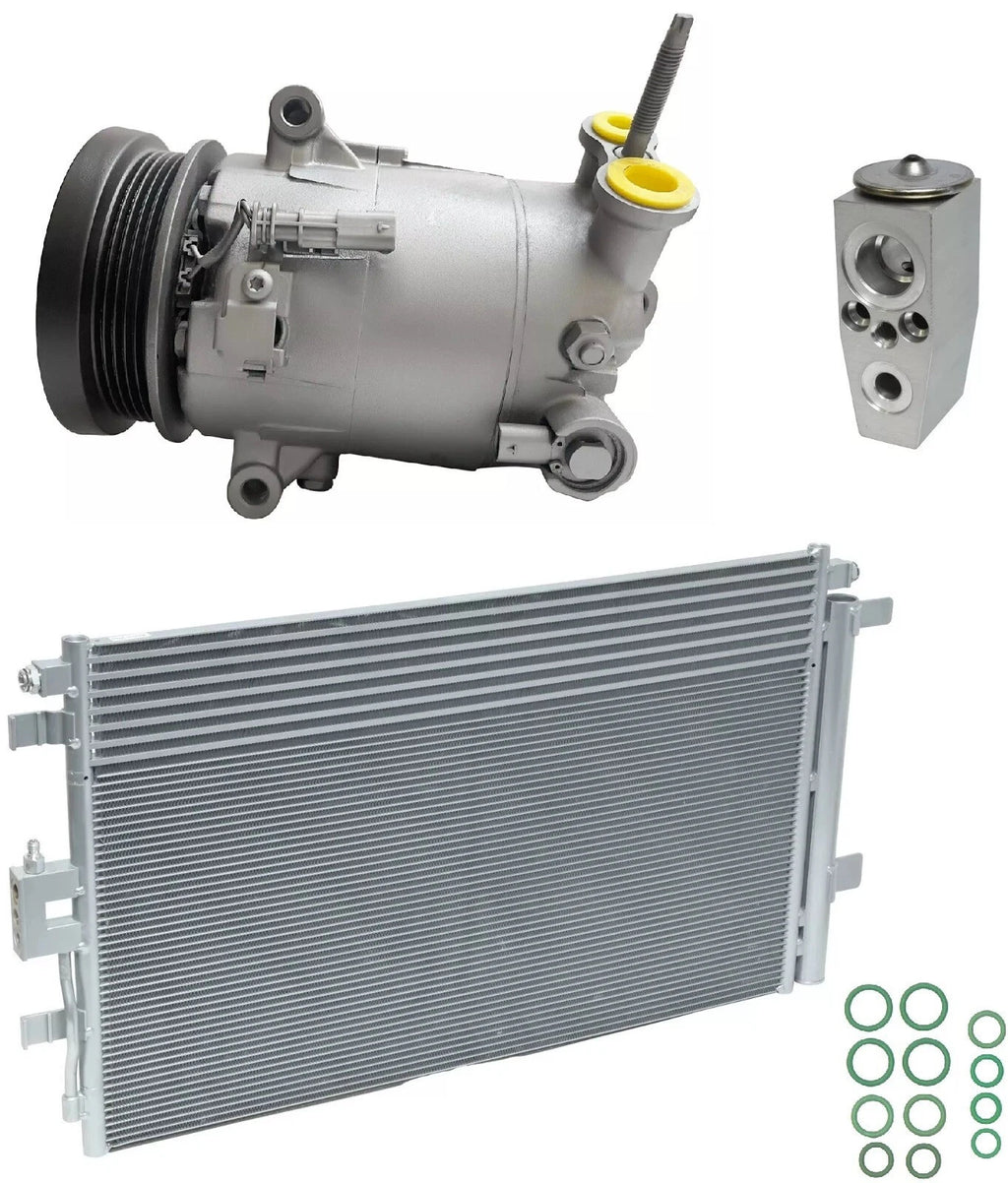 AC Compressor Kit with Condenser for GMC Terrain 2.0L (2018–2020)