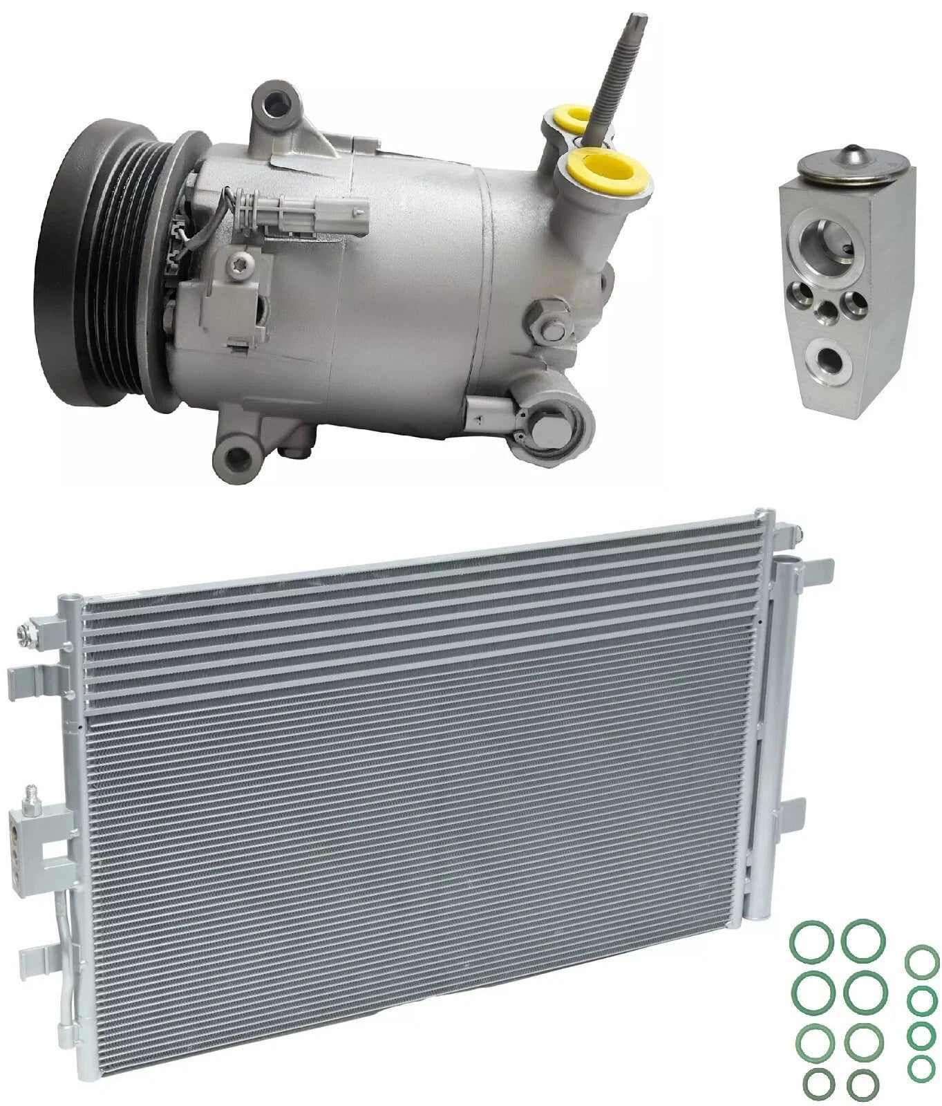 AC Compressor Kit with Condenser for GMC Terrain 2.0L (2018–2020)