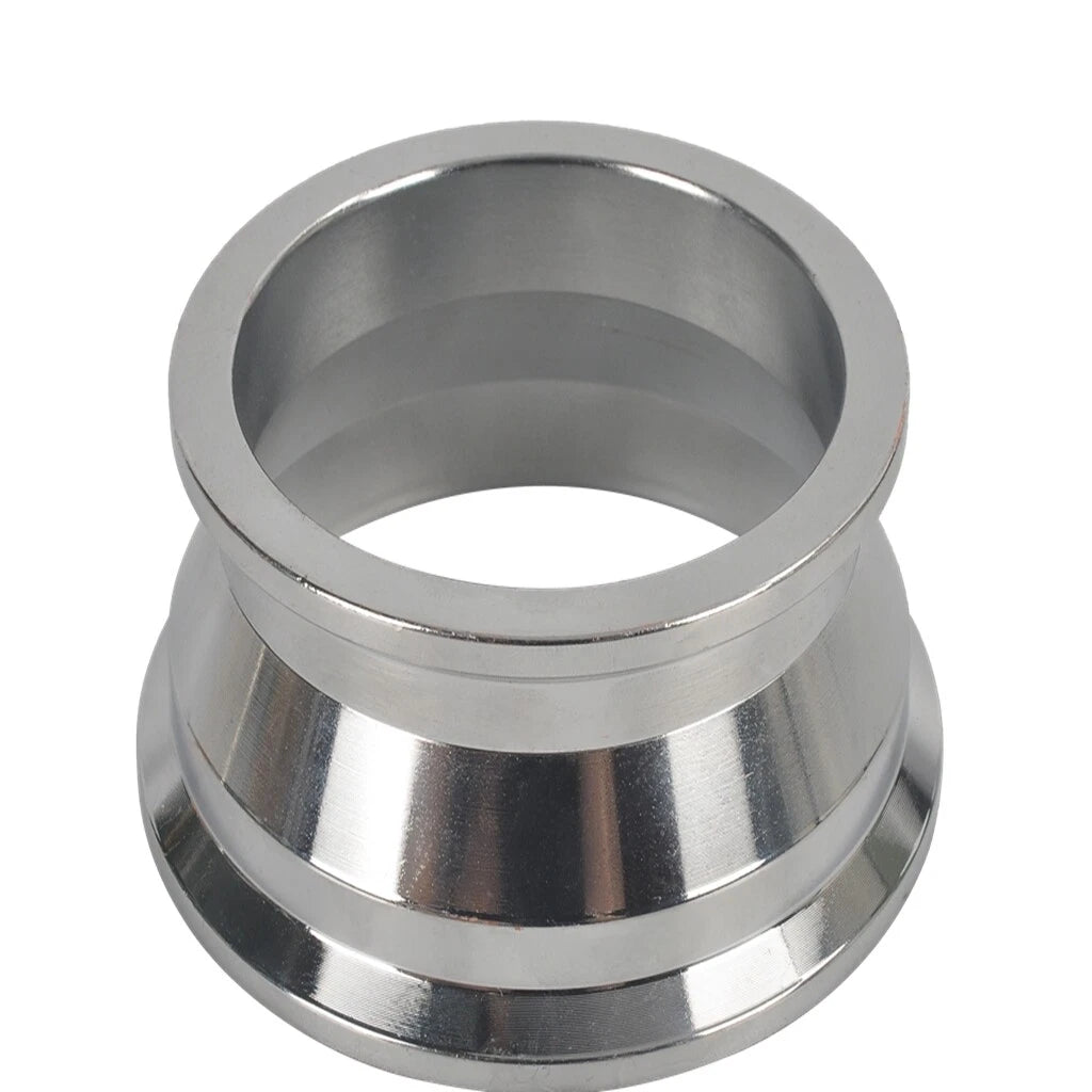 2.5" to 3" ID Steel Exhaust V-Band Adapter Flange Reducer with Clamp