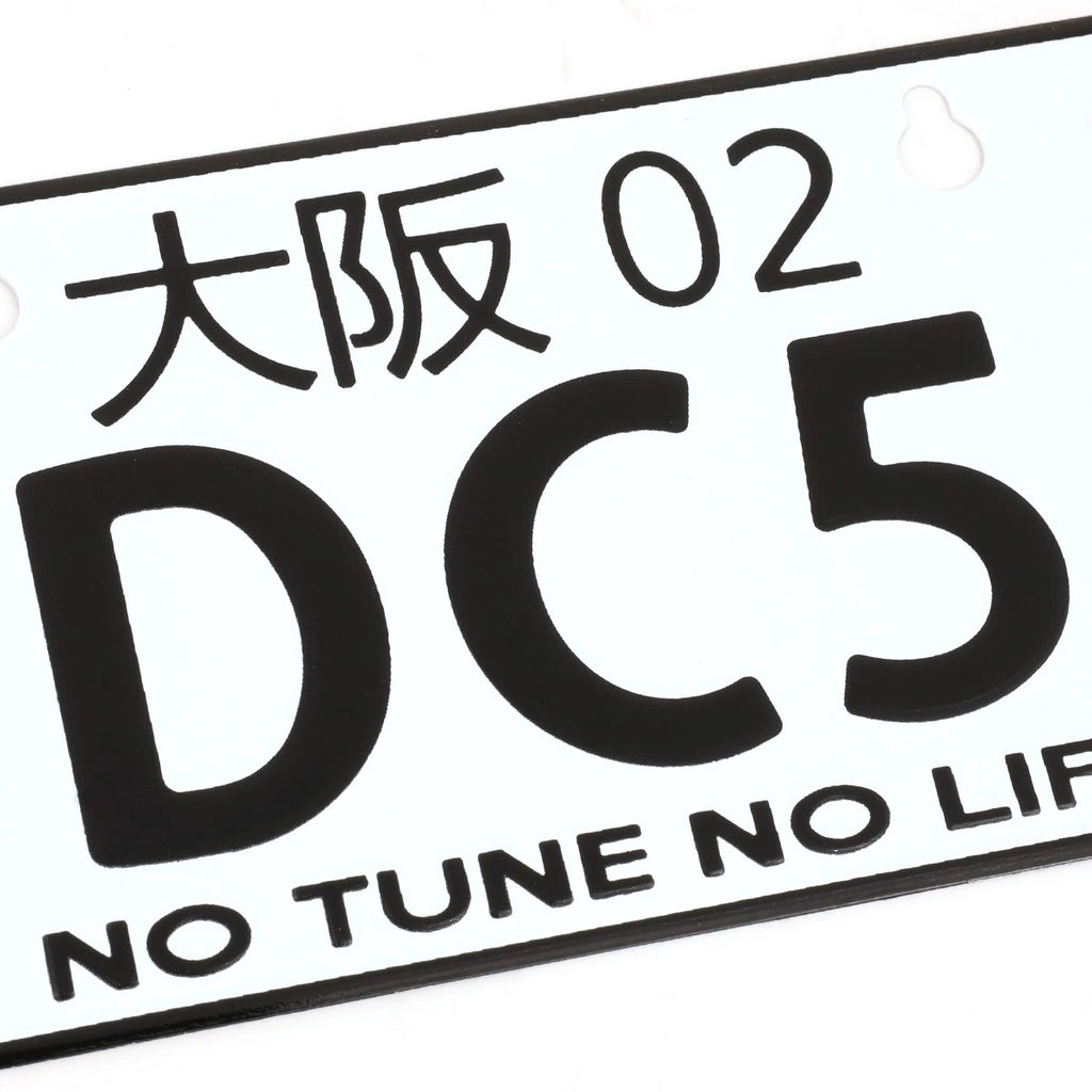 NRG Innovations Aluminum Mini License Plate for Honda DC5 (2002) MP-001-DC5