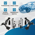 14pc Lower Front Control Arm Set for Lexus ES300, Toyota Camry, Avalon (1992–1996)