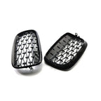 Diamond Grille Front Bumper Kidney for BMW X5 E70, X6 E71 (2007-2013)