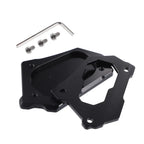 Aluminum Alloy Kickstand Plate Pad for BMW R1250GS 2018-2019 (Black)