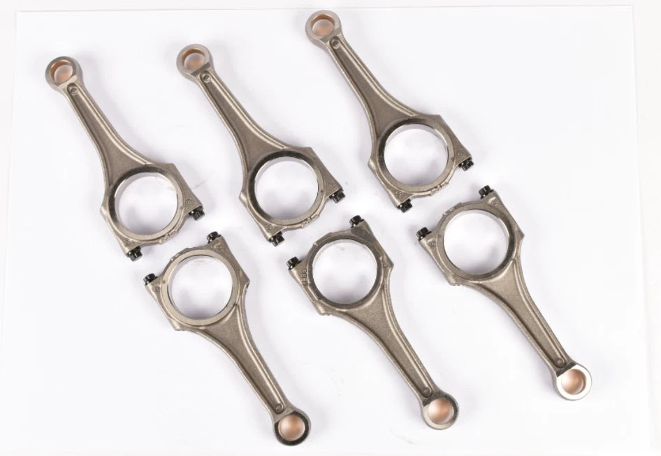 Set of 6 Connecting Rods for Audi VW A4 A5 S4 S5 A6 A7 A8 Q5 Q7 Touareg 3.0 TFSI