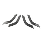 4 x Black Door Handle Cover Trim for Jeep Wrangler (2011-2017)