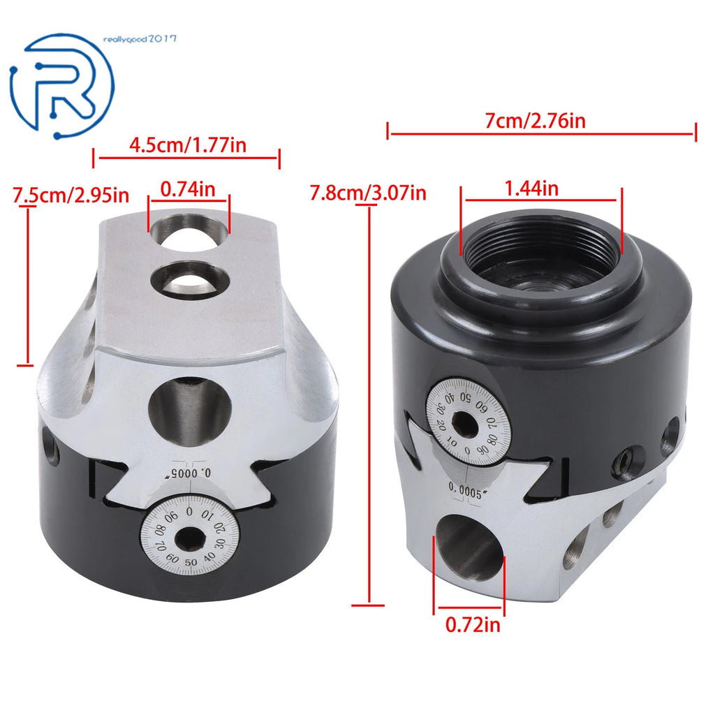 3" Boring Head for Precision Machining (3/4" Hole Size)