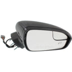 Right Power Mirror for Ford Fusion (2013–2014) Paintable Manual Fold Memory