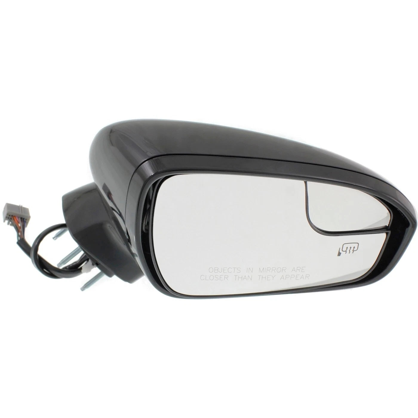 Right Power Mirror for Ford Fusion (2013–2014) Paintable Manual Fold Memory