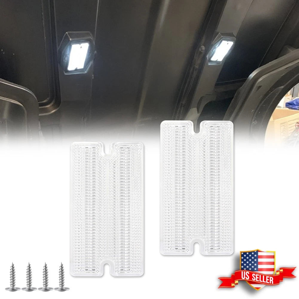 Set of 2 Under Hood Light Lenses for Corvette C4 (1984–1996)