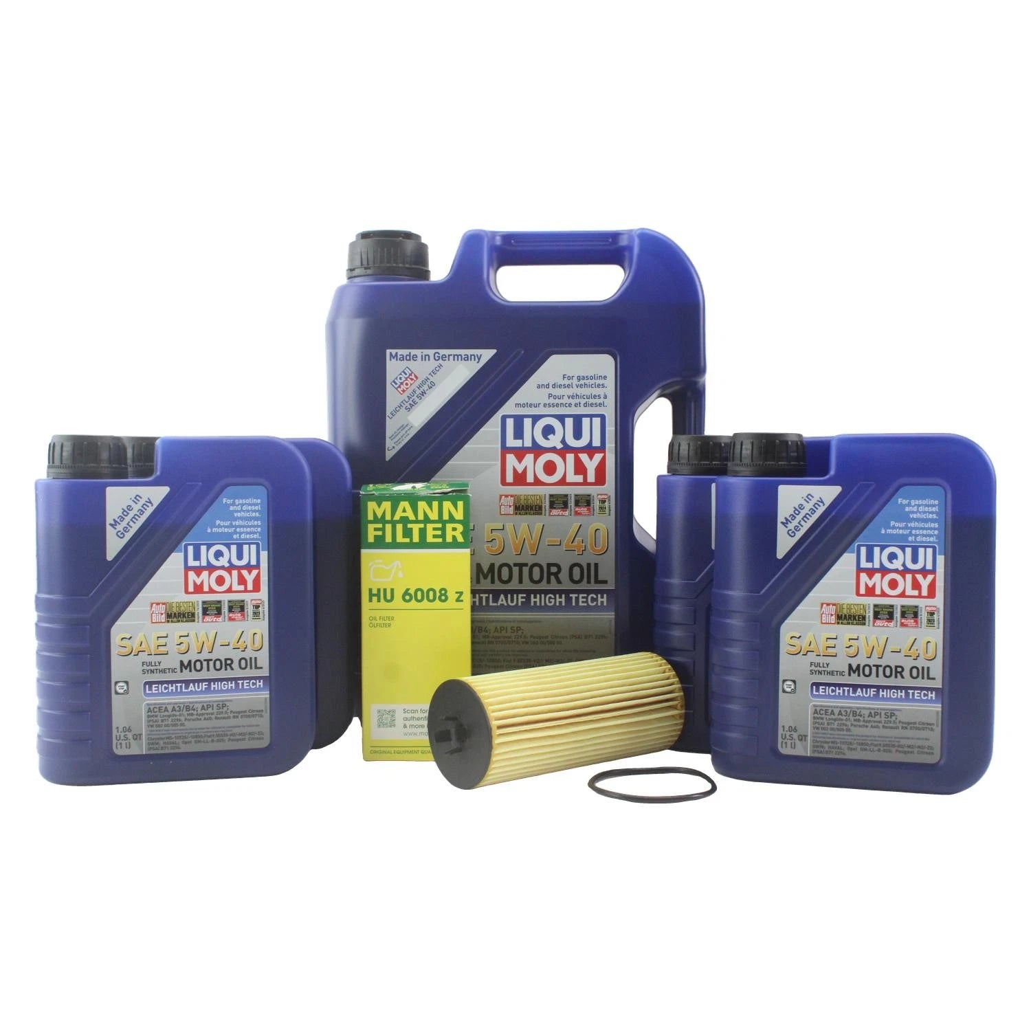 Oil Change Kit for Mercedes CLS550 (2007–2011) - 9L Liqui Moly 5W-40