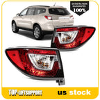 Set of 2 Red Taillights for Chevrolet Traverse (2013–2017)