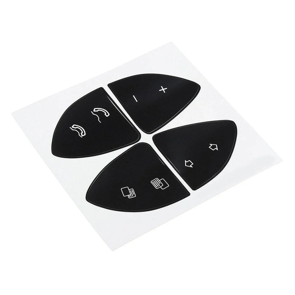 Steering Wheel Button Repair Decal for Mercedes W220 CL500 CL600 (1998–2005)