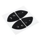 Steering Wheel Button Repair Decal for Mercedes W220 CL500 CL600 (1998–2005)