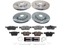 Front and Rear Brake Pad and Rotor Kit for Jaguar F-Pace (2017–2020) FC583FQ