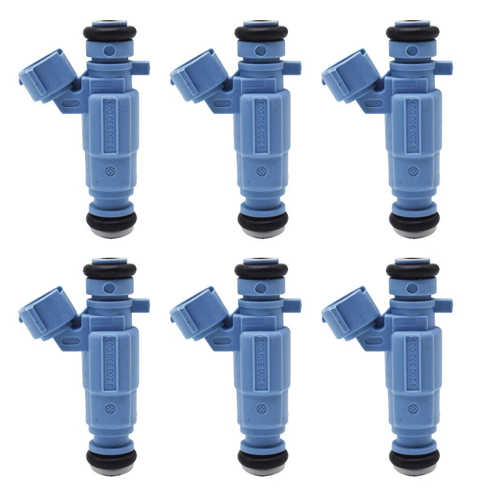 Set of 6 Fuel Injectors for Hyundai Kia Sorento (2003–2005) 3.5L