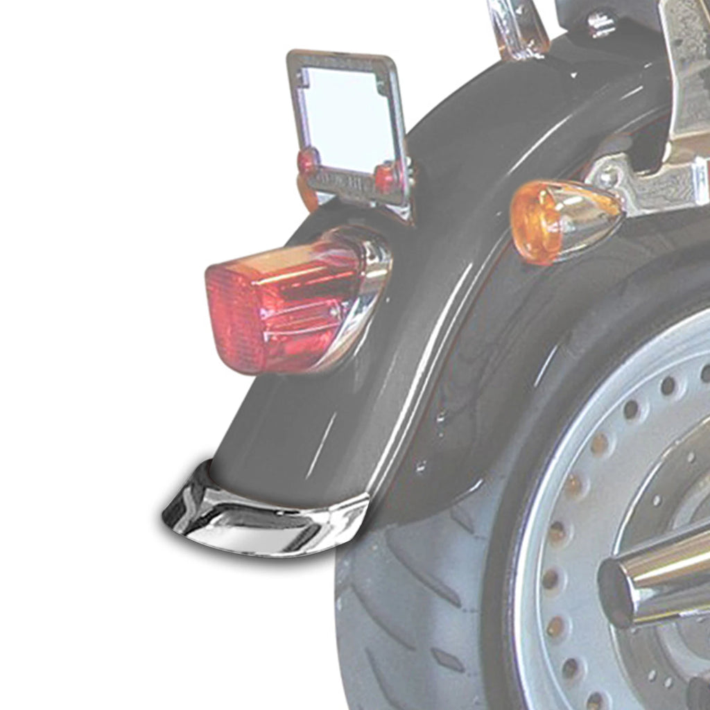 Chrome ABS Rear Fender Edge Trim for Harley Davidson Fatboy FLSTF (1990–2023)