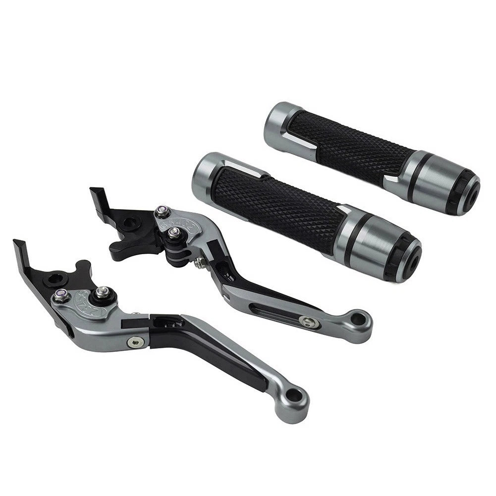 Folding Extendable Brake Clutch Lever Grip for Honda CRF1000L/1100L (2016–2023)