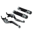 Folding Extendable Brake Clutch Lever Grip for Honda CRF1000L/1100L (2016–2023)