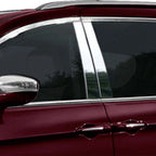 Luxury FX Stainless Steel Pillar Post Trim 4pc for Chrysler Pacifica (2017–2023)