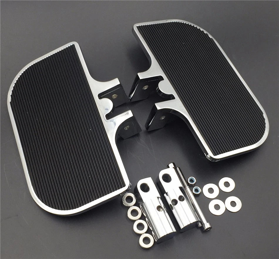Chrome Mini Floorboards for Harley Electra Glide/Softail/Sportster (1200, 883)