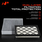 Engine & Active Carbon Cabin Air Filter for Ford Escape (2020-2022)