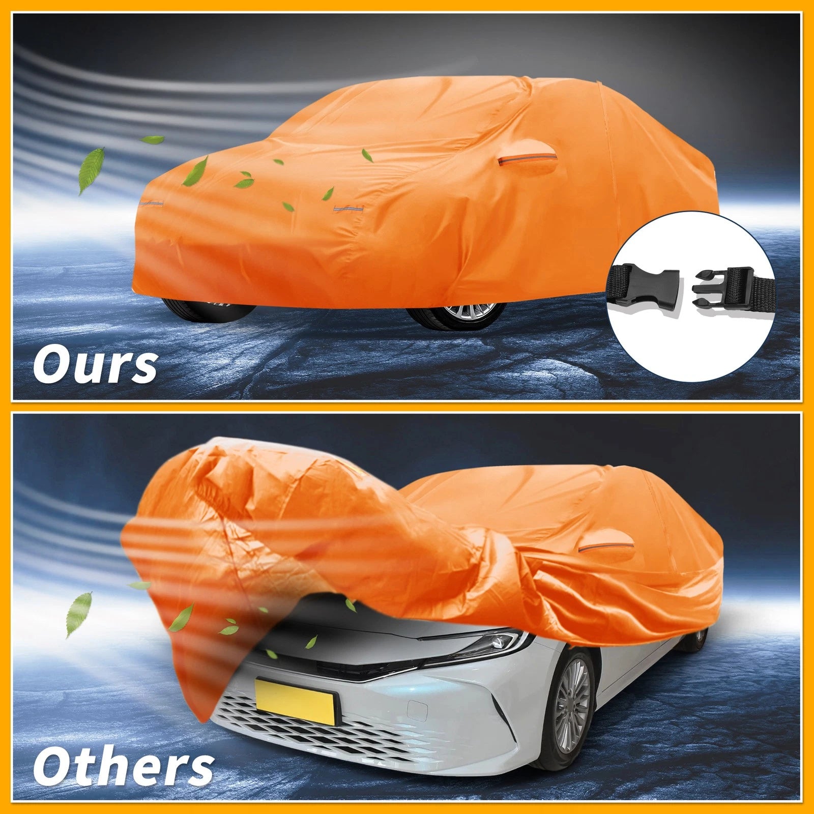 Waterproof All Weather Car Cover for Toyota Camry 