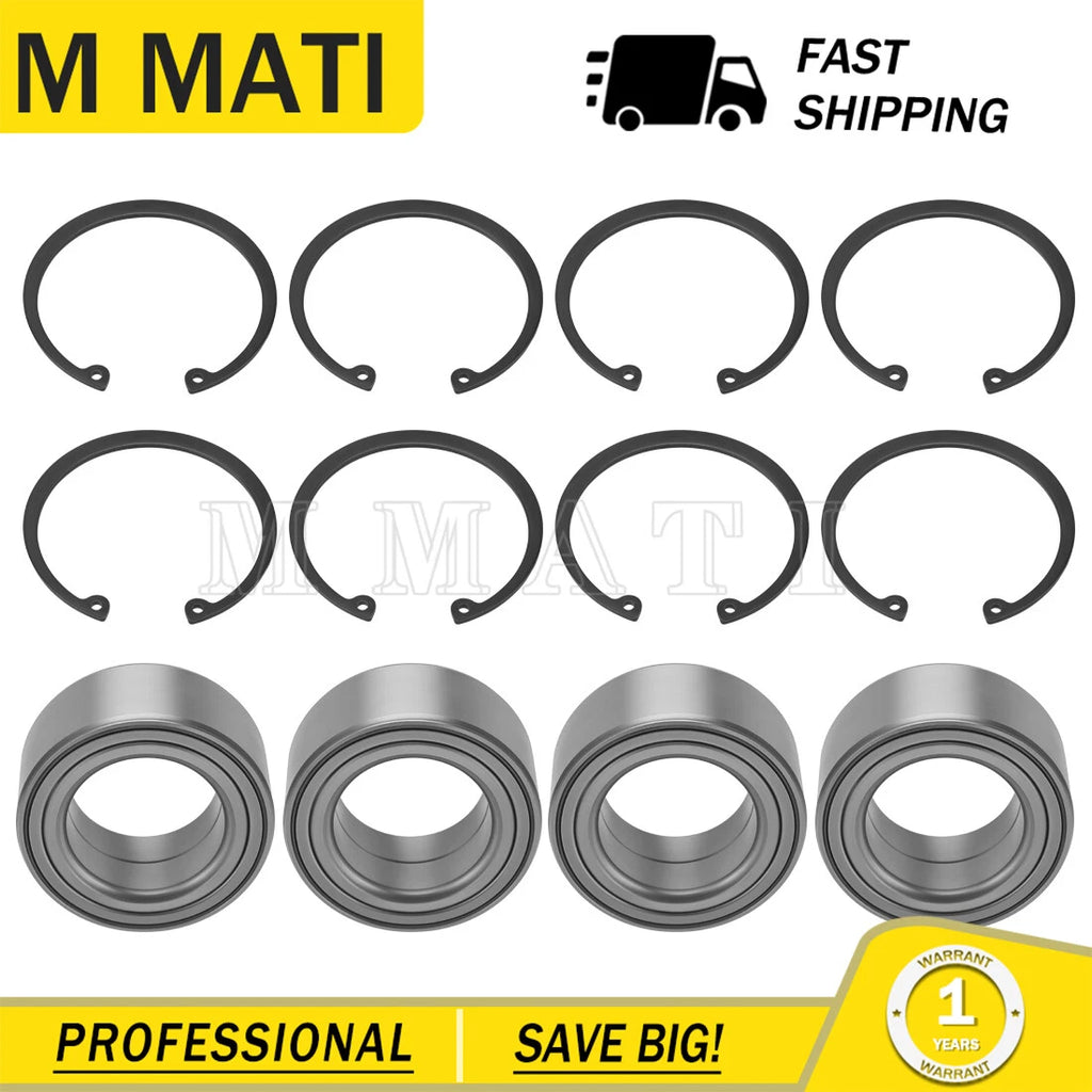 4X Wheel Bearings for Polaris Sportsman XP 550 850 1000 (2009–2022)