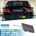 Tow Hook Cover 2128850356 for Mercedes-Benz E200 (2014–2016) Black