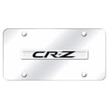 Chrome Name on Chrome License Plate - Officially Licensed for Honda CR-Z